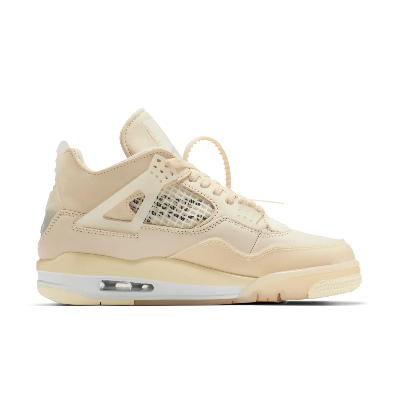 OFF WHITE x Air Jordan 4 "Sail"